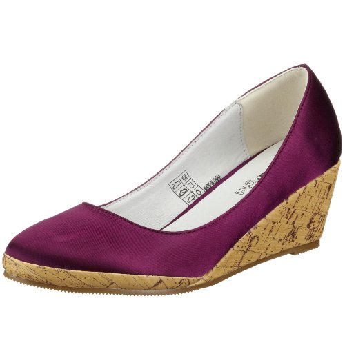 Buffalo London 321928 ZM SATIN BLUE 08 106191 Damen Pumps