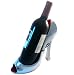 Silver High Heel with Red Inlay Wine Caddy