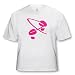 Yves Creations Breast Cancer Awareness - Breast Cancer Awareness Footprints - T-Shirts