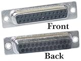 DB25 Pin Female Crimping Housing (Serial). Computer Accessories, Computer A ....