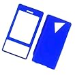 HTC Touch Diamond CDMA XV6950 Verizon Snap-on Protector Hard Case Rubberized Cover Blue