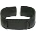 Black Leather Wrist Cuff Wide Watch Band Rock & Roll