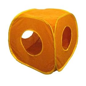 Cat & Kitten Pop up Play Cube New Strong Design Orange