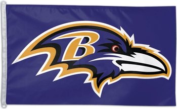 Baltimore Ravens Flag 3'x 5'