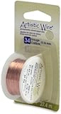 Artistic Wire 34-Gauge Bare Copper Wire, 30-Yards