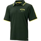 Nike Oregon Ducks Green Classic Dri Fit Short Sleeve Polo