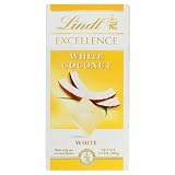 Lindt Excellence White Coconut White Chocolate, 3.5-Ounce Bars (Pack of 12) Lindt Excellence White Coconut White Chocolate, 3.5-Ounce Bars (Pack of 12)