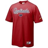 Nike St Louis Cardinals Red 2008 Practice T-shirt