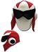 Megamans 10 Proto Man Helmet (White,Red,Black) - GE8698