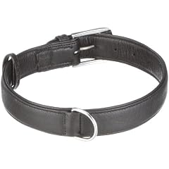 Nobby 78374-05 Leder Halsband "CHARA" L: 55 cm, B: 30 mm, schwarz