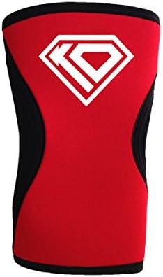 KO Sports Gear's Red Knee Pad for Wrestling Takedowns and MMA Workouts