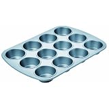 Chicago Metallic Betterbake Non-Stick 12-Cup Regular Muffin Pan by 