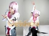 ギルティクラウン★楪祈　ゆずりはいのり★白戦闘服・コスプレ衣装