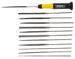 General Tools 707475 12-Piece Swiss Pattern Needle File Set