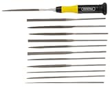 General Tools 707475 12-Piece Swiss Pattern Needle File Set