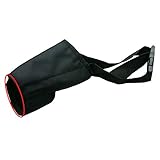 CHN'S Pet Dog Outdoor Mouth Muzzle No Bite Bark Mouth Mask Nylon Strap Cloth Wrap