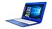 HP Stream 2016 Model 13.3-inch HD Laptop High Performance | Intel Dual-Core | 2GB RAM | 32GB SSD | 1 Year Office 365 | Bluetooth | WiFi | Windows 10 (Blue)