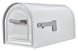 UPC 046462005191 product image for Solar Group WM16KW01 Large Lockable Decorative Mailbox, White | upcitemdb.com