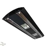 Aqua Medic Ocean Light T5/Metal Halide Combo - 36 inch 2 x 250 Watt MH + 2 x 39 Watt T5 Fixture - Black