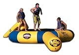 Rave Sports Bongo Bounce Platform with Slide and Log (10-Foot)