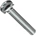 18-8 Stainless Steel Machine Screw, Pan Head, Phillips Drive, Meets ASME B18.13 Specifications, #6-32, 3/8" Length, Pack Of 50