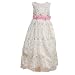 Infant Toddler Little Girls IVORY PINK Easter Dress EMILY ROSE 12M-16