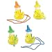 Duck Bubble Whistle Necklaces (1 dz)