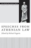 ISBN 9780292726383 product image for Speeches from Athenian Law (The Oratory of Classical Greece) | upcitemdb.com