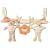 Gund Bunny Pram Toy 7"