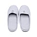Ofoot Men's & Women's Cozy Cotton Closed Toe Memory Foam Anti-slip Indoor Slippers with Buttons Design