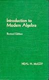 Introduction to Modern Algebra Revised Edition