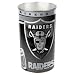 Oakland Raiders Metal Wastebasket