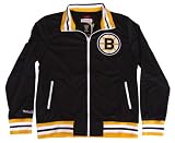 Boston Bruins Mitchell & Ness Preseason Warm Up Track Jacket Large
