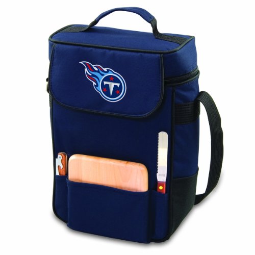 NFL Tennessee Titans Duet Insulated 2-Bottle Wine and Cheese Tote