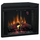 ClassicFlame 28 Electric Fireplace Insert with Working Doors - 28EF025GRS