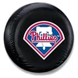 Philadelphia Phillies Black Tire Cover