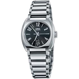 Oris Frank Sinatra Date Stainless Steel Ladies Watch 561-7573-4064MB