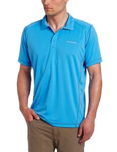 Columbia Men's Blasting Cool Polo, Splash, Large