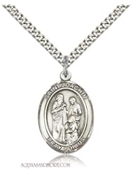 St. Joachim Large Sterling Silver Medal