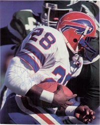 Signed Bell, Greg (Buffalo Bills) Magazine Page (P)