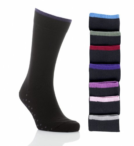7 Pairs of Freshfeet Spot Sole Socks