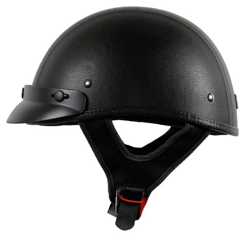 Vega XTS Leather Small Half Helmet