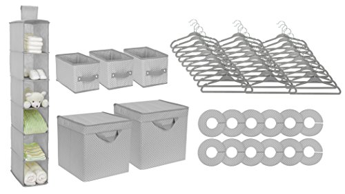 Delta Children Nursery Storage Set, Dove... 41OrvHjtxeL