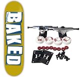 BAKER Skateboards BAKED GOLD Complete SKATEBOARD 8.19