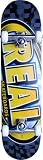 Real Pop Icon LG Complete Skateboard (Navy/Yellow, 7.75-Inch)
