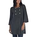 Juniors' Mossimo Supply Co. Double Breasted Long Car Coat - Charcoal
