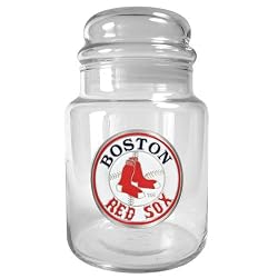 Boston Red Sox MLB 31oz Glass Candy Jar - Primary Logo