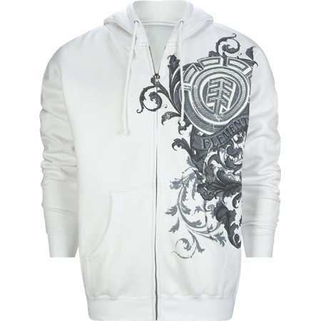ELEMENT Victorian Knot Mens Hoodie - White