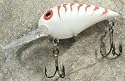 JLVLures Shallow Crankbait Pearl Dragon : Diver Lures JLV Freshwater Smallmouth Steelhead Pike Salmon Trout Perch Whiper Mid Depth Walleye Casting Bass Hook Treble Bronze Boat Dock Brook Bay Fatty Stump River Trolling Weed Surface Topwater Shad