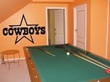WALL STICKER MURAL VINYL NFL Dallas Cowboys 002